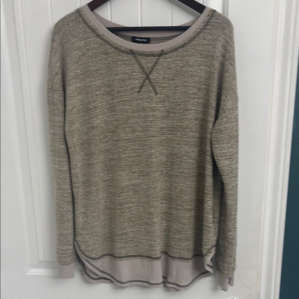 MITTOSHOP Beige and Tan Sweater BNWT